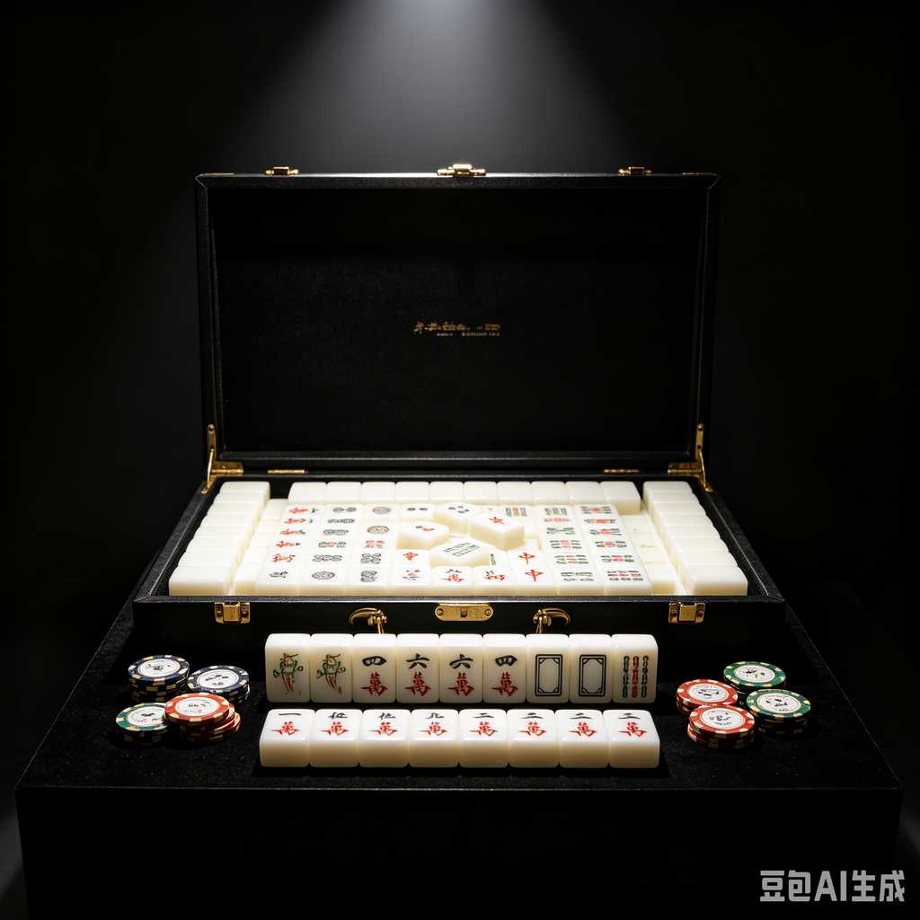 colorful mini mahjong tiles