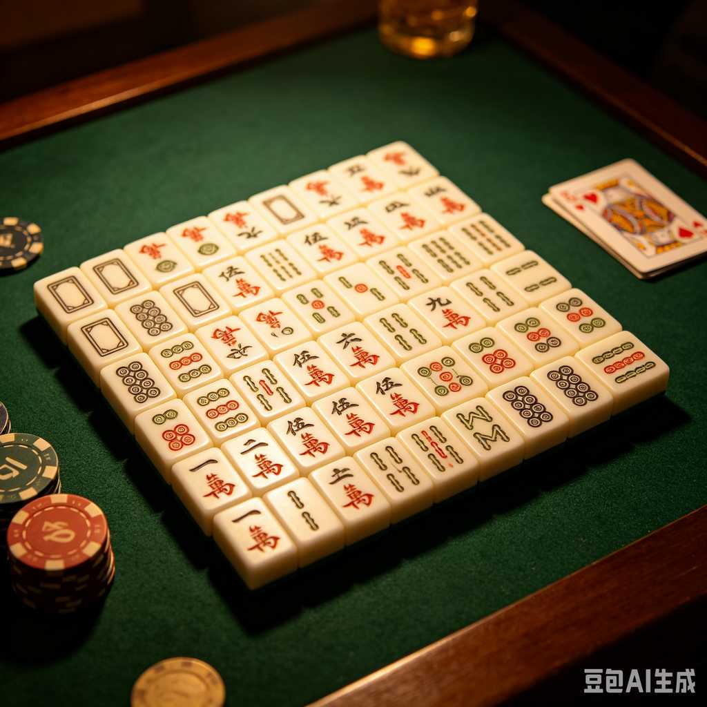 exquisite craft mahjong set